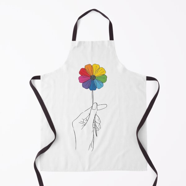 Item preview, Rainbow flower in hand designed and sold by uunaa.