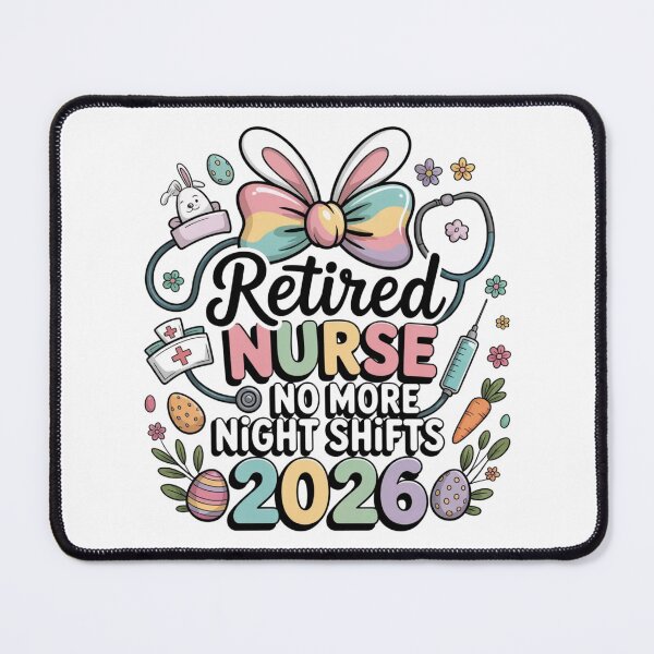 Item preview, Retired Nurse 2026 No More Night Shifts Classic T-Shirt designed and sold by podlook.