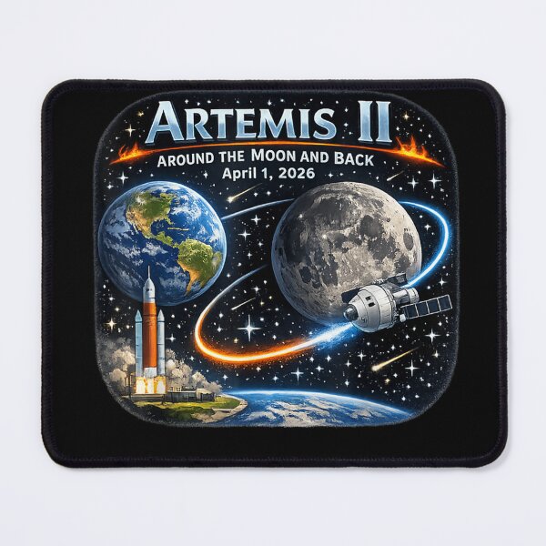 Item preview, Artemis 2 Journey Around the Moon and Back 2026  designed and sold by ZalcArtStore.