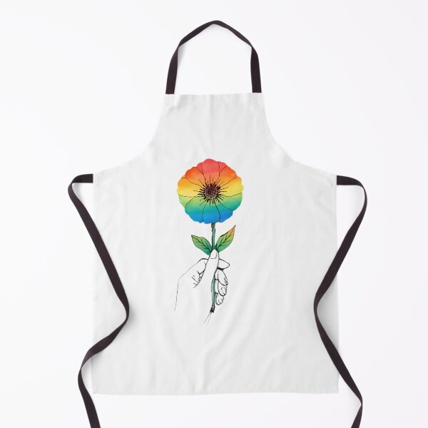Item preview, Rainbow flower in hand designed and sold by uunaa.