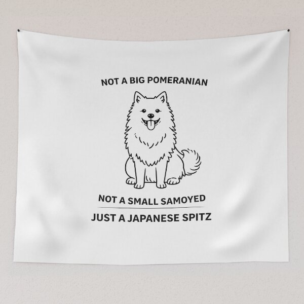 Item preview, I am a Japanese Spitz Dog designed and sold by JODYSMORGAN.