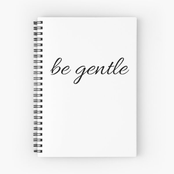 Item preview, Be Gentle Minimal Handwritten Typography Quote Design designed and sold by onubi.