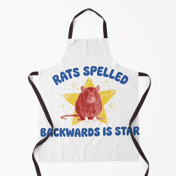 Item preview, rats spelled backwards is star- funny animal weird designed and sold by liora1pastel.