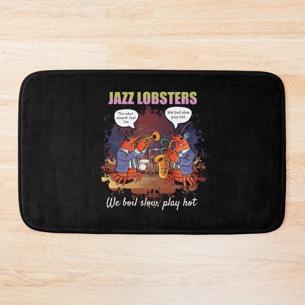 Item preview, Funny Jazz Music Gift Men Ironic Saxophone Lobsters designed and sold by DSWShirts.