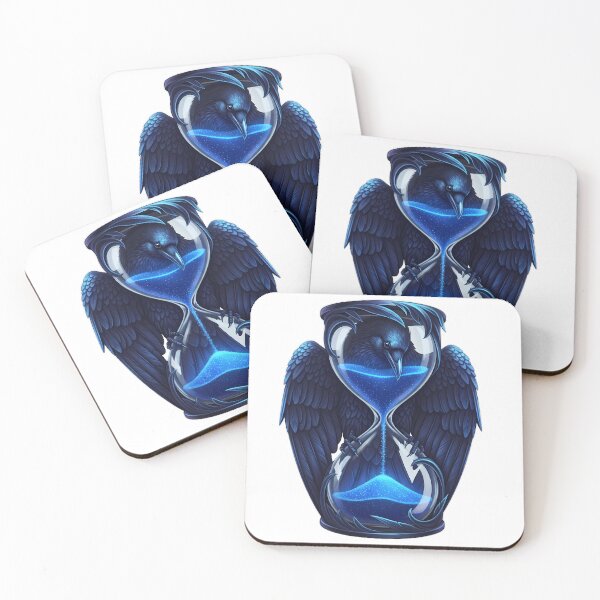 Item preview, Raven Hourglass Blue Night Sand designed and sold by IllumeInk.