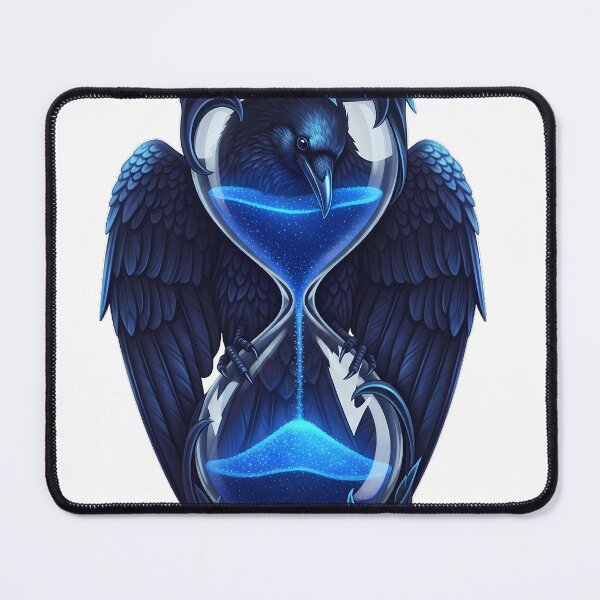 Item preview, Raven Hourglass Blue Night Sand designed and sold by IllumeInk.