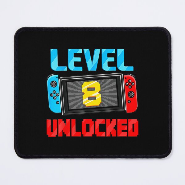 Item preview, Level 8 Unlocked Gamer 8th Birthday designed and sold by FGTV2021.