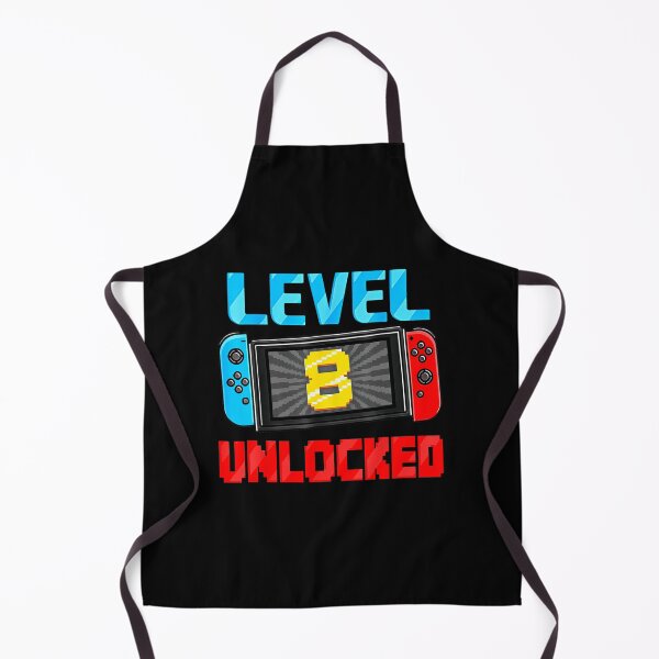 Item preview, Level 8 Unlocked Gamer 8th Birthday  designed and sold by FGTV2021.