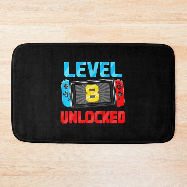 Item preview, Level 8 Unlocked Gamer 8th Birthday  designed and sold by FGTV2021.