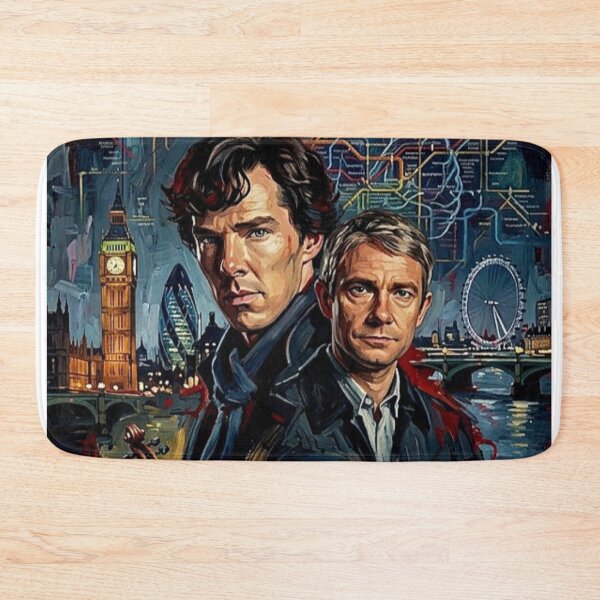 Item preview, The Science of Deduction: Modern Sherlock Oil Art designed and sold by Art's Diner.