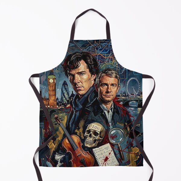 Item preview, The Science of Deduction: Modern Sherlock Oil Art designed and sold by Art's Diner.