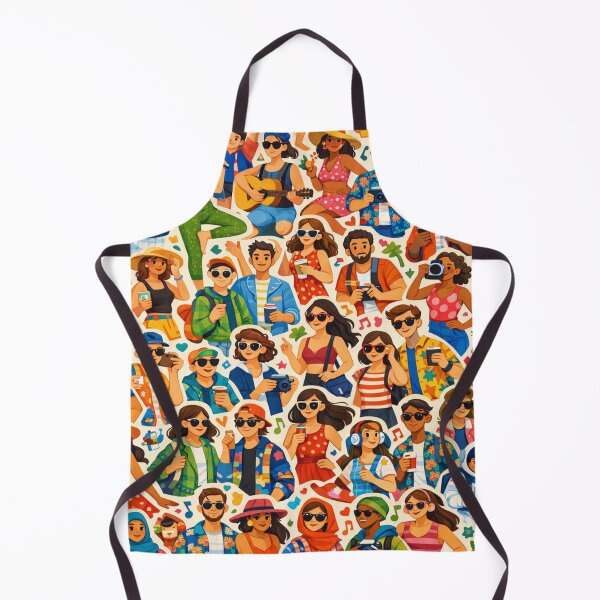 Item preview, Vibrant summer diversity of people designed and sold by Sigtrix.