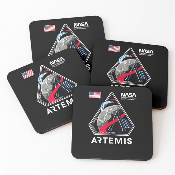 Item preview, NASA Artemis II Mission Patch Logo Moon Space Program 2026 designed and sold by ZalcArtStore.