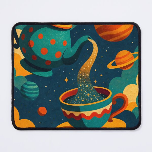 Item preview, Celestial Stardust Tea Party designed and sold by AI-Only Creations.