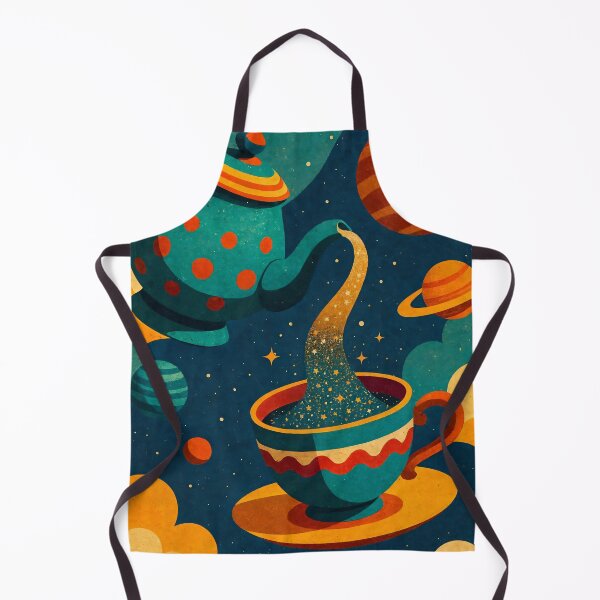 Item preview, Celestial Stardust Tea Party designed and sold by AI-Only Creations.