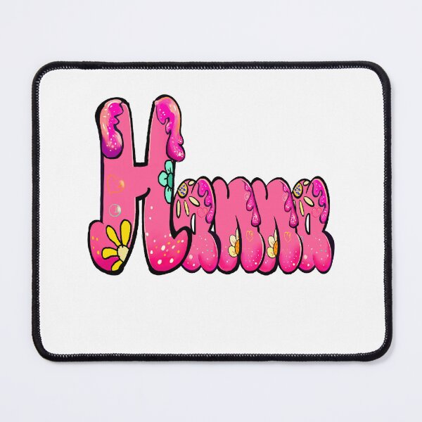 Item preview, Hanna popular girls first name in pink Personalized personalised customised name Hanna designed and sold by Artonmytee.