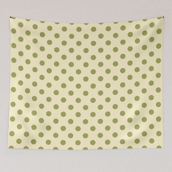 Item preview, Matcha Polka Dots Pattern designed and sold by The Innocent Ghost Project.