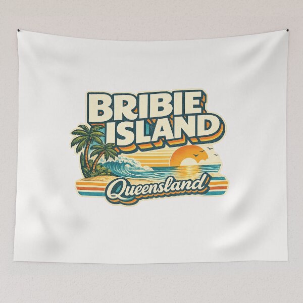 Item preview,  Bribie Island Queensland Beachfront with Moreton Bay and Pumicestone Passage designed and sold by Places On Earth.