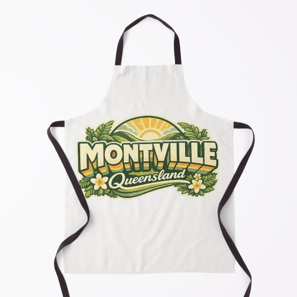 Item preview, Montville Sunshine Coast Hinterland with Glass House Mountains Queensland designed and sold by Places On Earth.