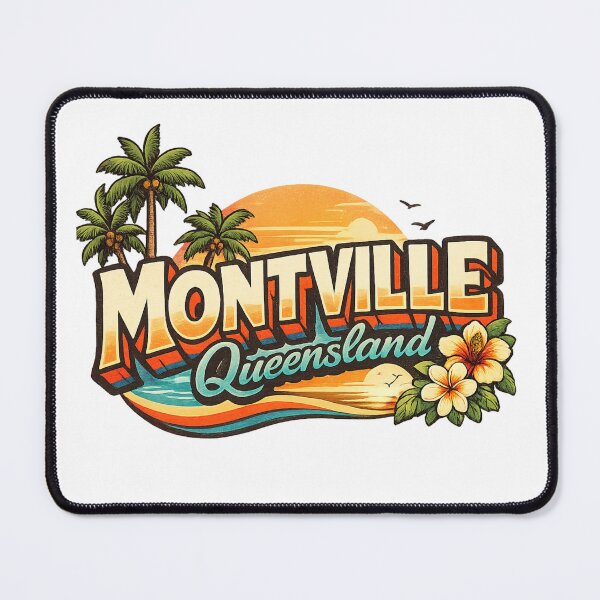 Item preview, Montville Queensland Sunset Landscape with Sunshine Coast Hinterland Views designed and sold by Places On Earth.