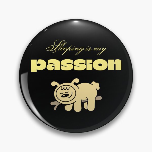 Item preview, sleeping is my passion designed and sold by GlimmerAura.