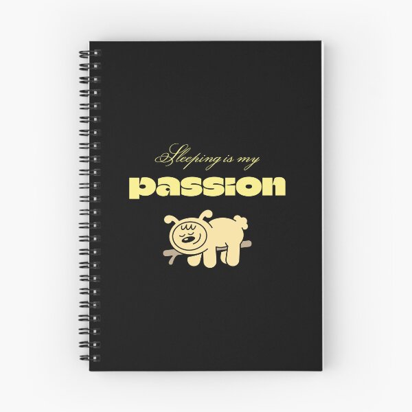 Item preview, sleeping is my passion designed and sold by GlimmerAura.