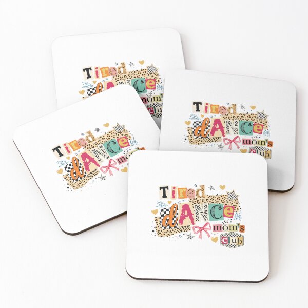 Item preview, Tired Dance Moms Club Funny Mom Life Mothers Day Gift Design designed and sold by kiralynstration.