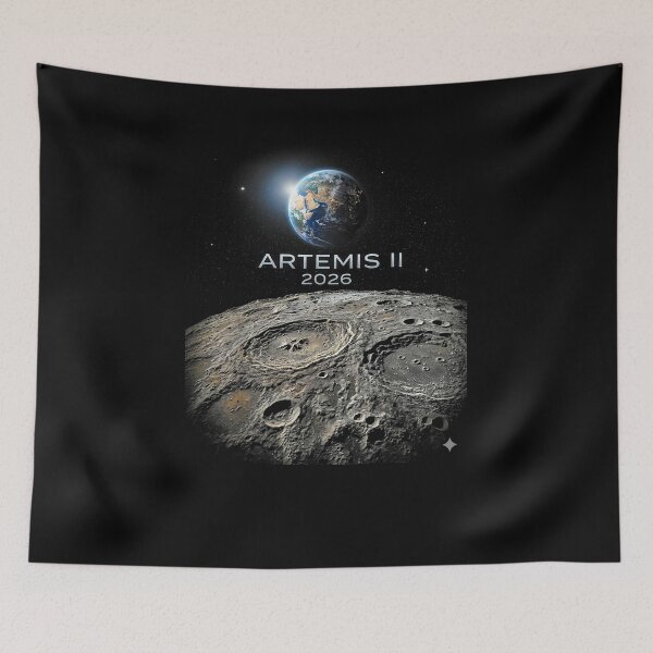 Item preview,  Artemis 2026 American Rocket Launch to The Moon  designed and sold by ZalcArtStore.