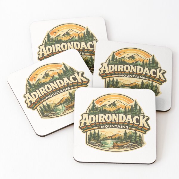 Item preview, Adirondack Mountains Lake and Forest Landscape in New York United States designed and sold by Places On Earth.