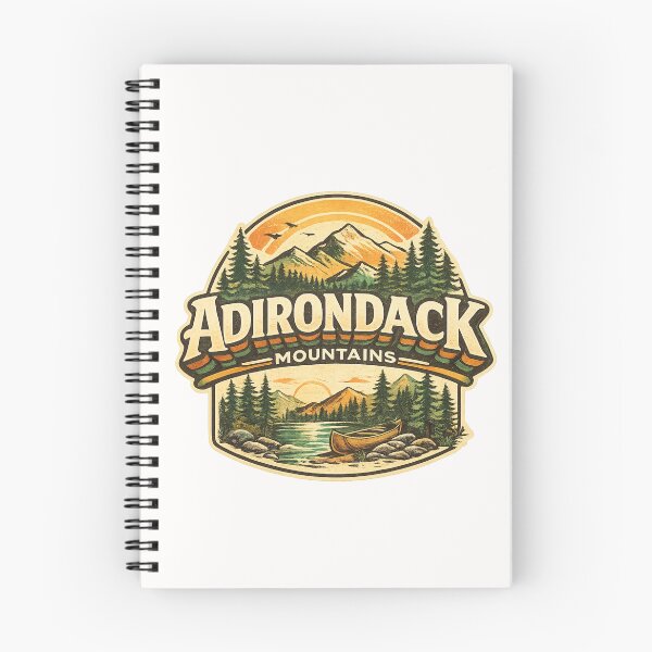 Item preview, Adirondack Mountains Lake and Forest Landscape in New York United States designed and sold by Places On Earth.