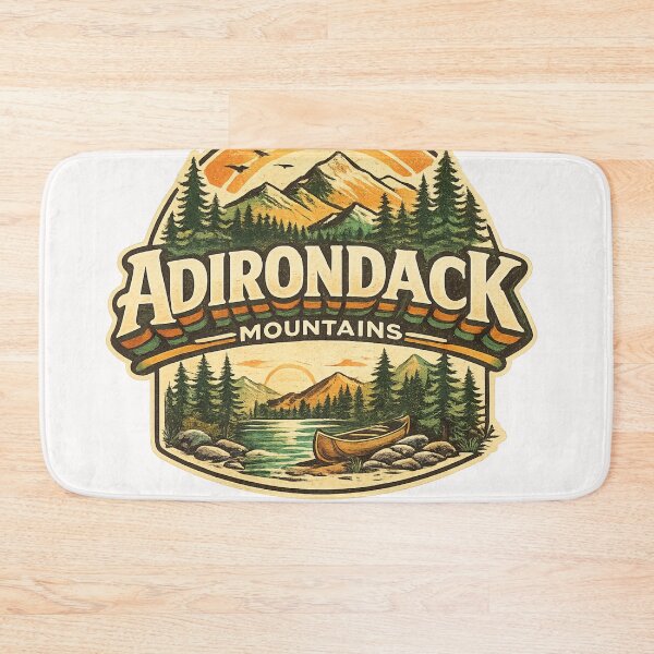 Item preview, Adirondack Mountains Lake and Forest Landscape in New York United States designed and sold by Places On Earth.