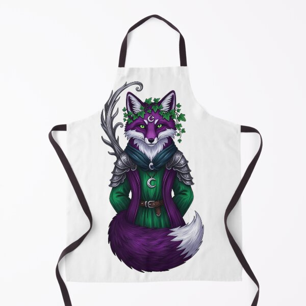 Item preview, Gothic Fox Familiar Moon Pendant Ivy designed and sold by IllumeInk.