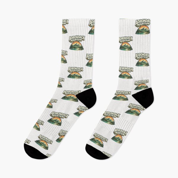 Item preview, Adirondack Mountains Sunrise Lake Scene with Forest and Peaks New York USA designed and sold by Places On Earth.