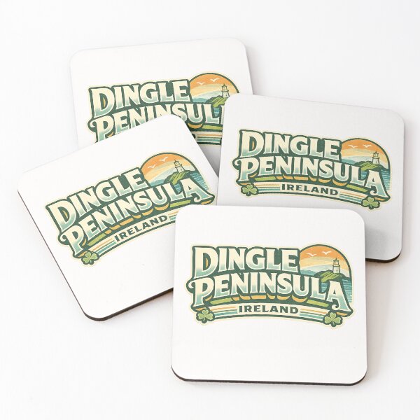 Item preview, Dingle Peninsula Coastal Cliffs with Atlantic Ocean County Kerry Ireland designed and sold by Places On Earth.