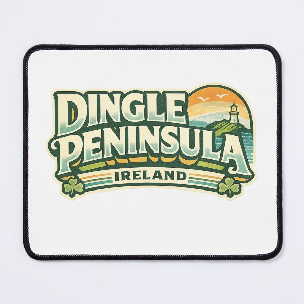 Item preview, Dingle Peninsula Coastal Cliffs with Atlantic Ocean County Kerry Ireland designed and sold by Places On Earth.