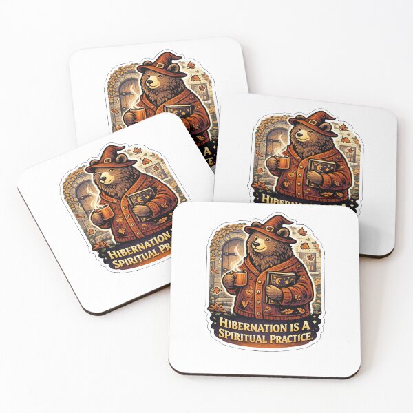 Item preview, Witch Bear Cozy Sticker Funny Witchy Fall Gift designed and sold by Gentlestate.