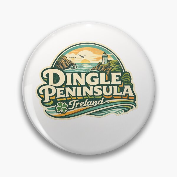 Item preview, Dingle Peninsula Ireland Lighthouse Coastline with Wild Atlantic Way Views designed and sold by Places On Earth.