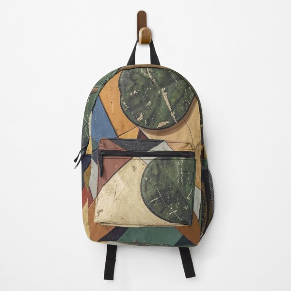 Item preview, Cubist Four-Leaf Clover with Distressed Texture designed and sold by Bloomkept.