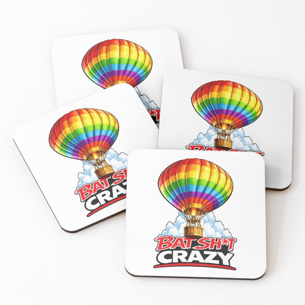 Item preview, Batshit Crazy Hot Air Balloon designed and sold by BSCI Designs.