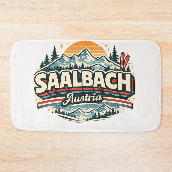 Item preview, Saalbach Hinterglemm Salzburg Alps Ski Resort Austria Mountain Landscape designed and sold by Places On Earth.