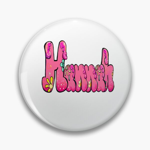 Item preview, Hannah Name Tag - Cute popular girls first name in pink Personalized Custom Family names for women named Hannah  designed and sold by Artonmytee.