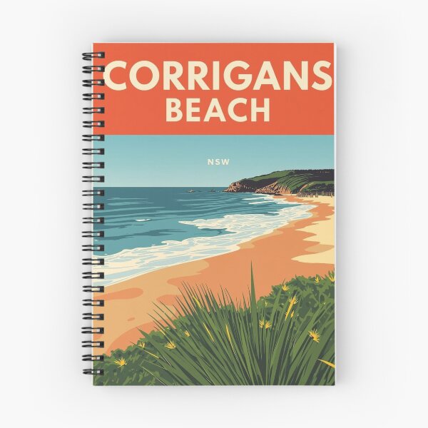 Item preview, Corrigans Beach NSW Australia  designed and sold by PamLeeDesign.