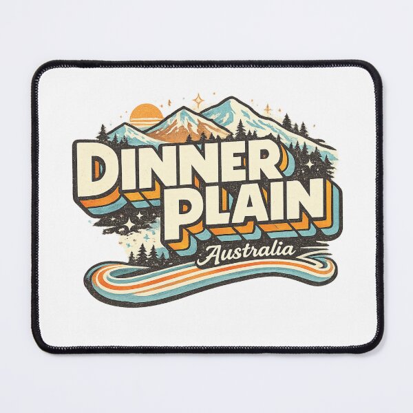 Item preview, Dinner Plain Victoria High Country Australian Alps Mount Hotham Region designed and sold by Places On Earth.