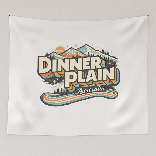 Item preview, Dinner Plain Victoria High Country Australian Alps Mount Hotham Region designed and sold by Places On Earth.
