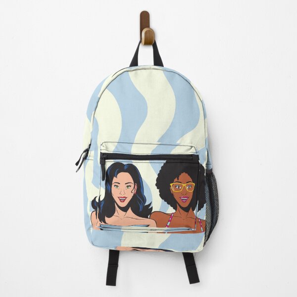 Item preview, Retro Best Friends Pop Art Illustration Groovy Aesthetic designed and sold by Theselinara.