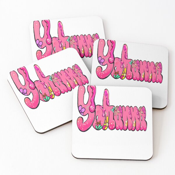 Item preview, Yohanna Name Tag - Cute popular girls first name in pink Personalized Custom Family names for women named YoHanna  designed and sold by Artonmytee.