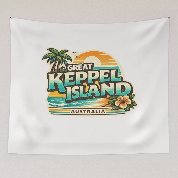 Item preview, Great Keppel Island Queensland Capricorn Coast Southern Great Barrier Reef designed and sold by Places On Earth.