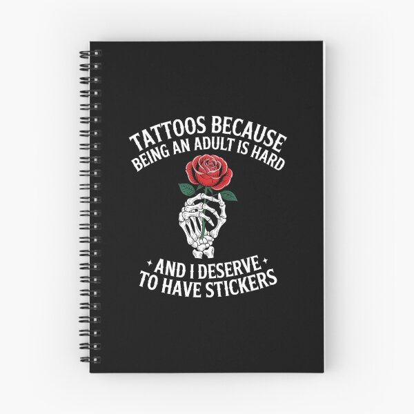 Item preview, Tattoos Because Being An Adult Is Hard Funny  designed and sold by Modaozushi216.