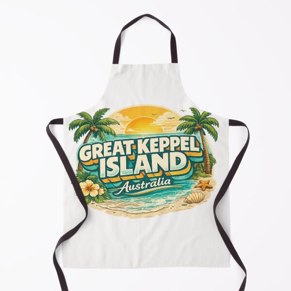 Item preview, Great Keppel Island Queensland Keppel Bay Capricorn Coast Coral Sea designed and sold by Places On Earth.