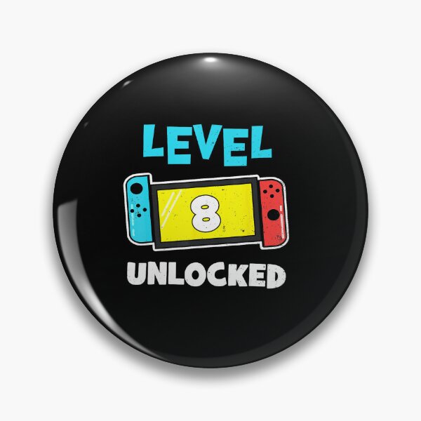 Item preview, Level 8 Unlocked Fun Gamer Birthday designed and sold by FGTV2021.